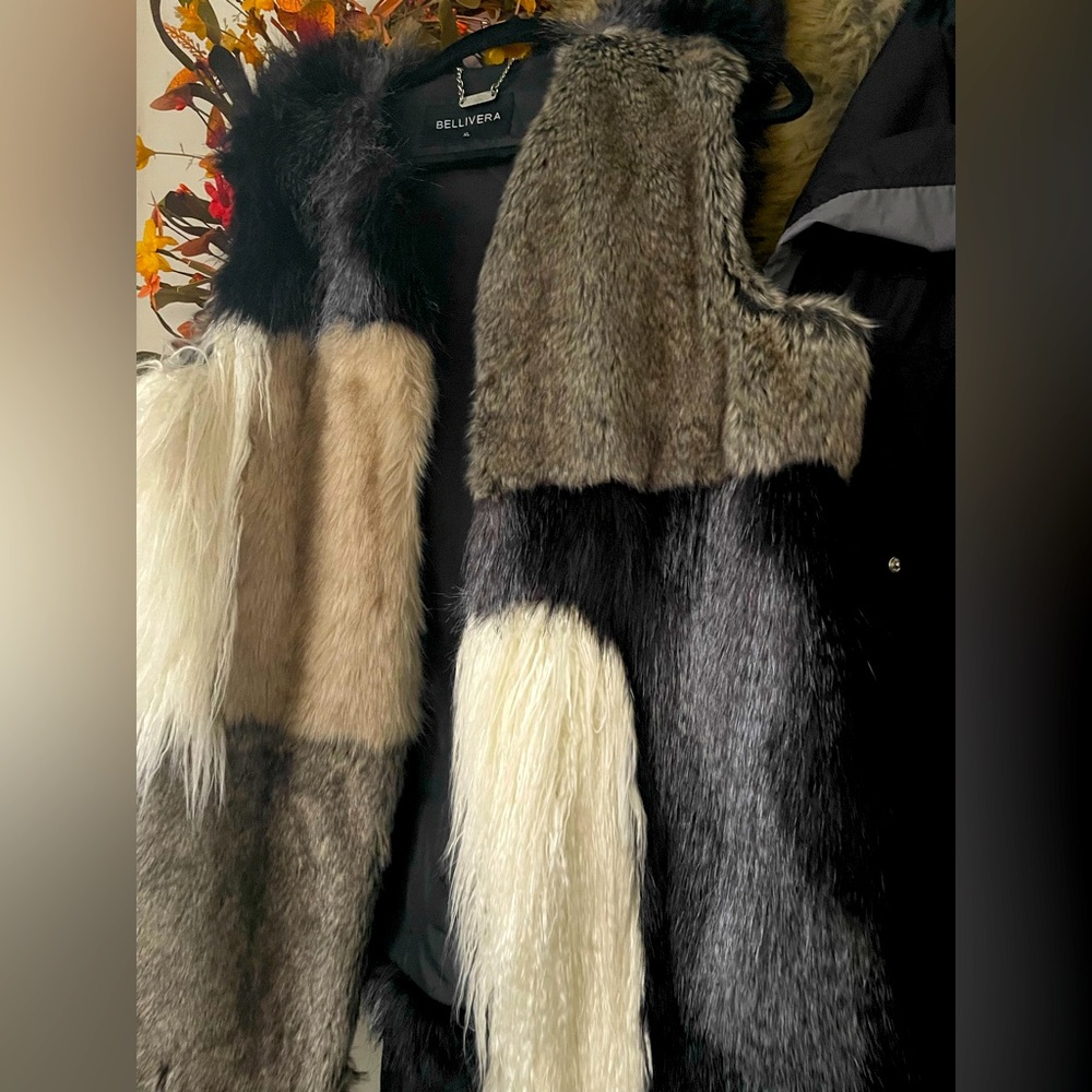 Belivera faux fur vest